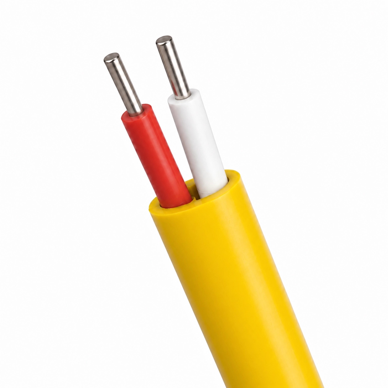J Tipi (Fe-Const) JIS Teflon Termokupl Kablosu 2x0,30 mm²