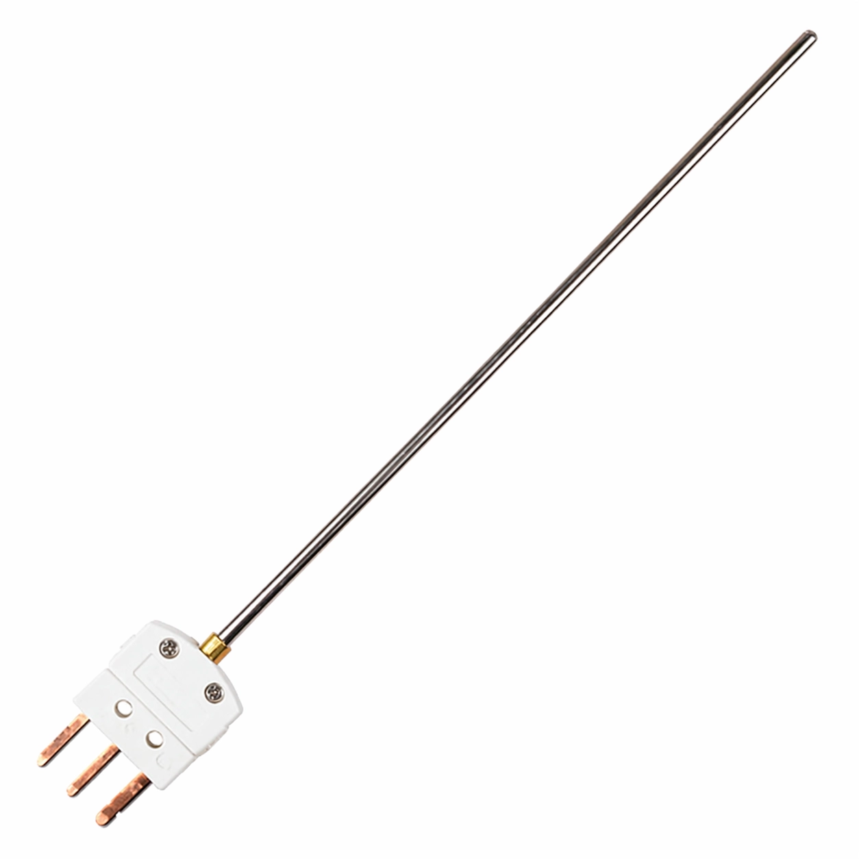 Mineral İzoleli PT100 1,5mm x 200 mm  Mini Soketli A Class 316 Paslanmaz Çelik