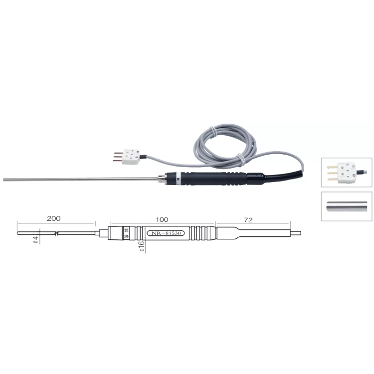 Daldırma Tipi Sıcaklık Sensörü PT100 - NR-81530