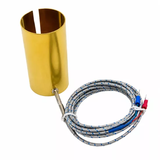 40*50mm Kelepçeli Nozul Tipi J Termokupl Sensör - 2 Metre Kablolu