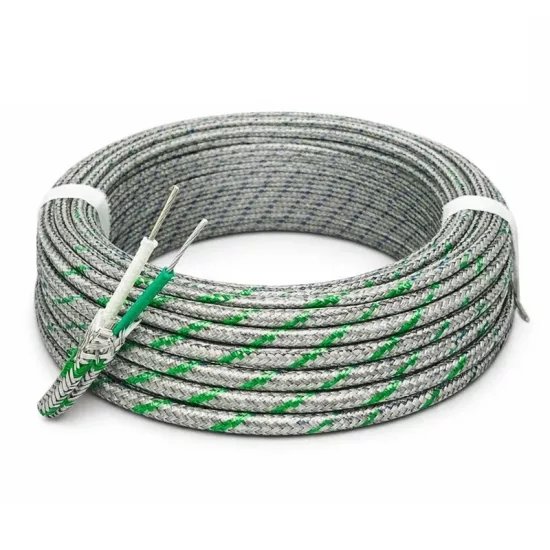 K Tipi (NiCr-Ni) Termokupl Kablosu 2x0,22 mm² – 100 Metre Rulo