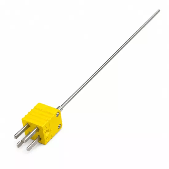 Dual-K 4 Pinli Hassas Termokupl Probu – Ø3x500 mm