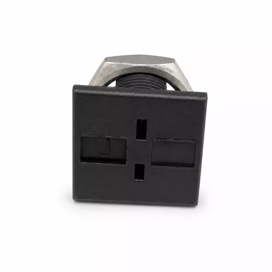 J (Fe-Const) Type Square Panel Mount Miniature Socket