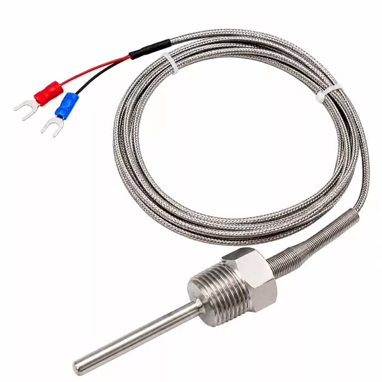 Sabit Kablolu K (NiCr-Ni) Termokupl 6x400 G1/2