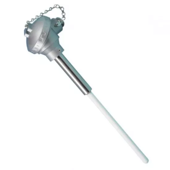Kafalı Tip K (NiCr-Ni) Seramik Koruyuculu Termokupl 16x300mm