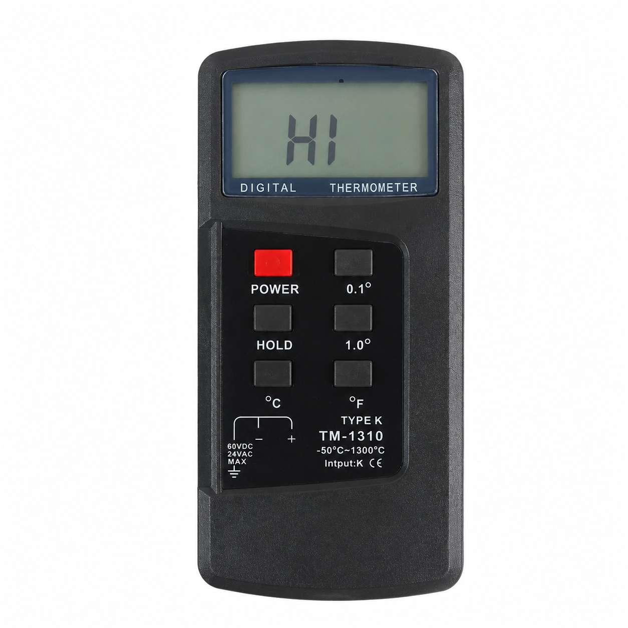 TM-1310 K Tipi Termokupl Girişli El Tipi Dijital Termometre